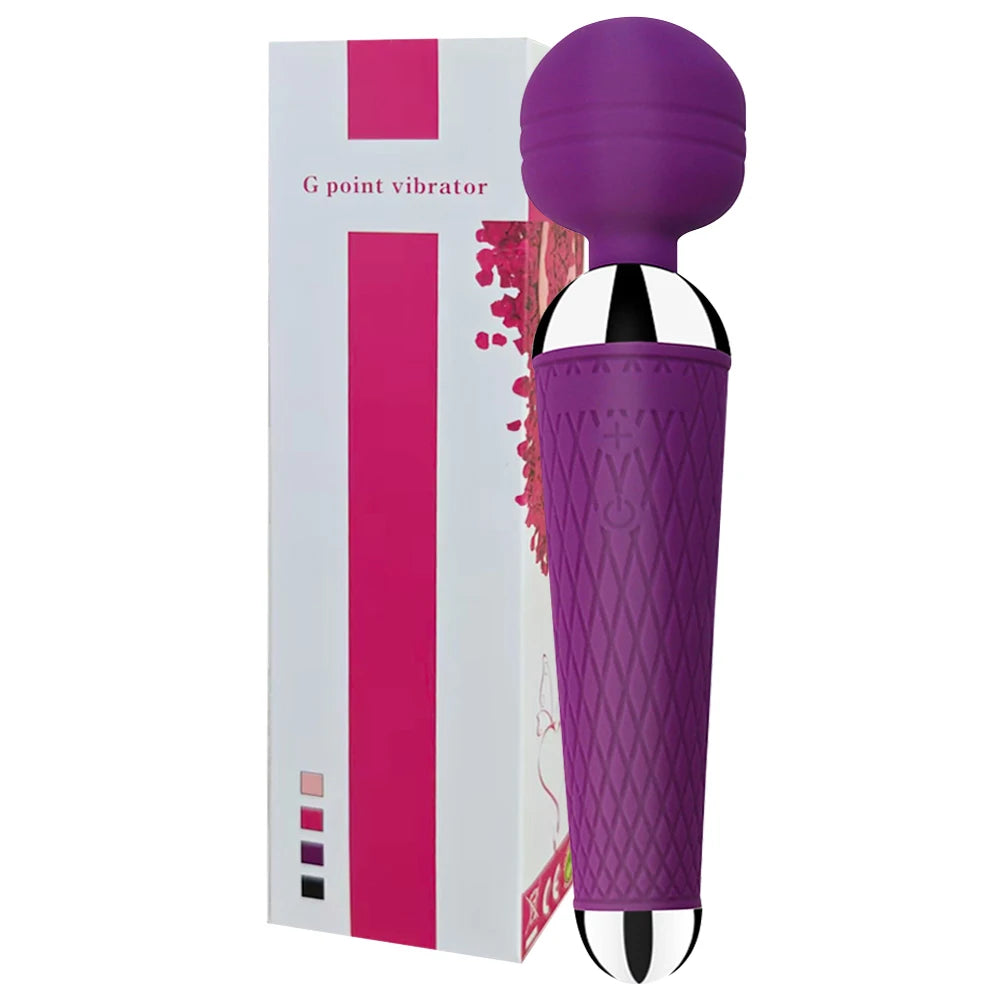 USB-Rechargeable Magic Wand Vibrator