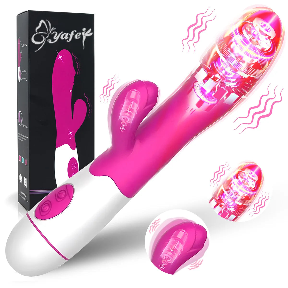 Dual-Vibration Rabbit Vibrator