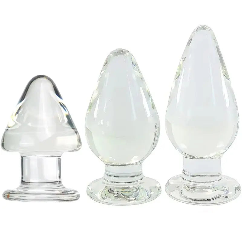 50mm Crystal Glass Anal Plug