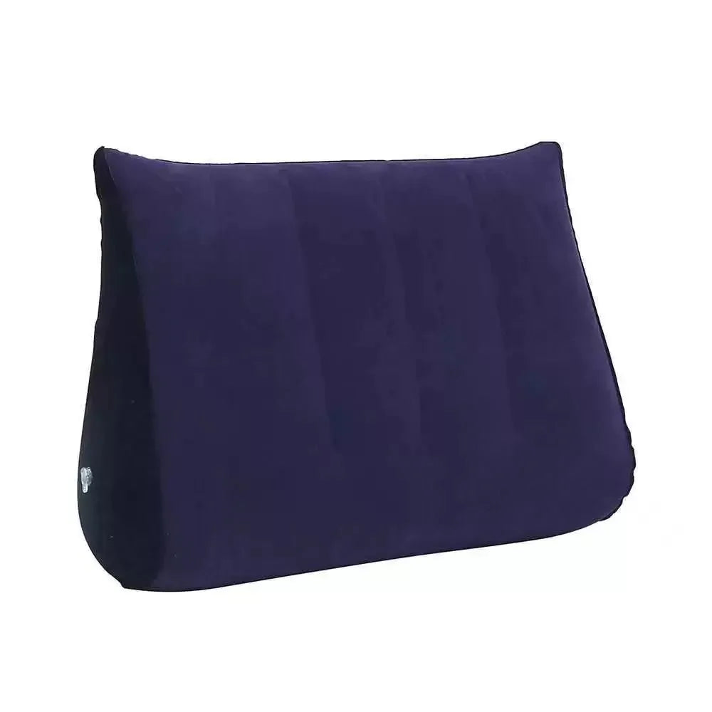 Portable Inflatable Flocked Positioning Wedge Cushion