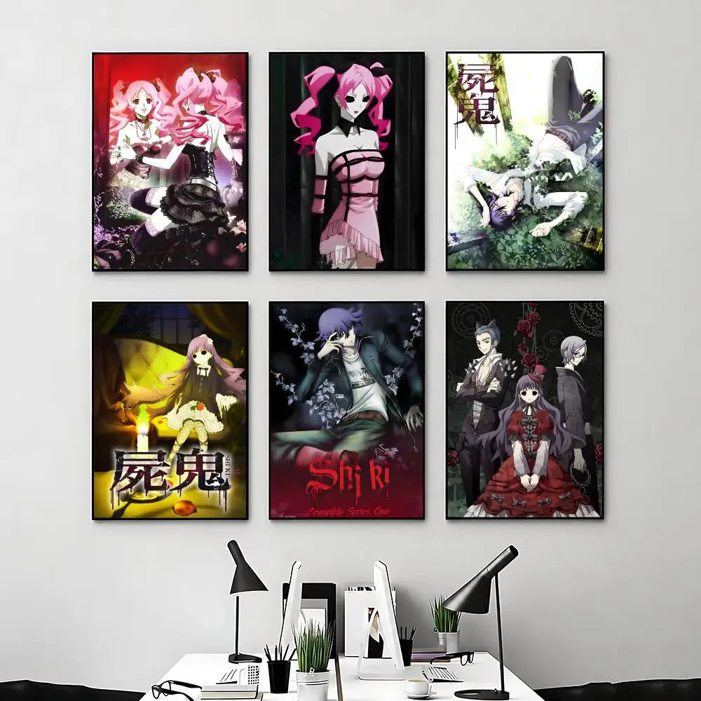 Shiki Anime Wall Art Poster