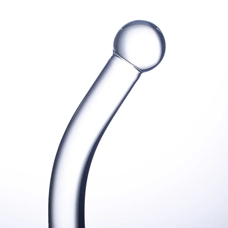 Crystal Glass Anal Plug