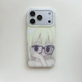Anime Girl Shockproof Phone Case for iPhone