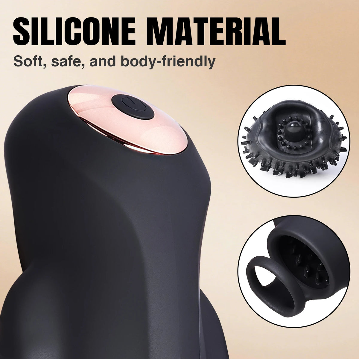 App-Control Triple-Motor Male Stroker