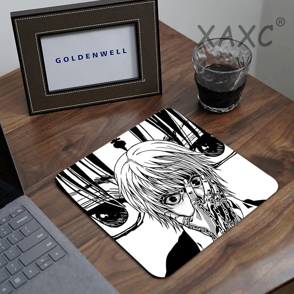 1pc Hxh Mousepad H-Hunter X Hunter Anime Mouse Pad XS Gaming Accessories Office Gamer Keyboard Desk Mat Non-Slip Laptop Rug