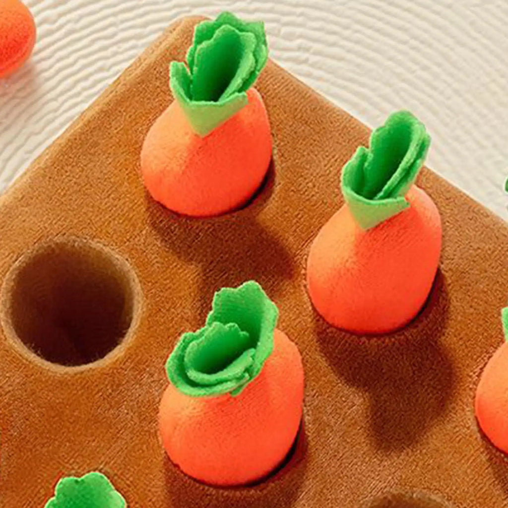 Carrot Snuffle Mat & Puzzle Dog Toy