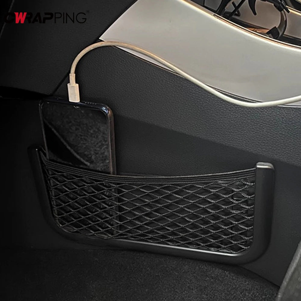 Car Organizers Car Storage Bag Mesh Multi Function Interior Accessories Supplies Trunk Box Organizer Automobiles Parts