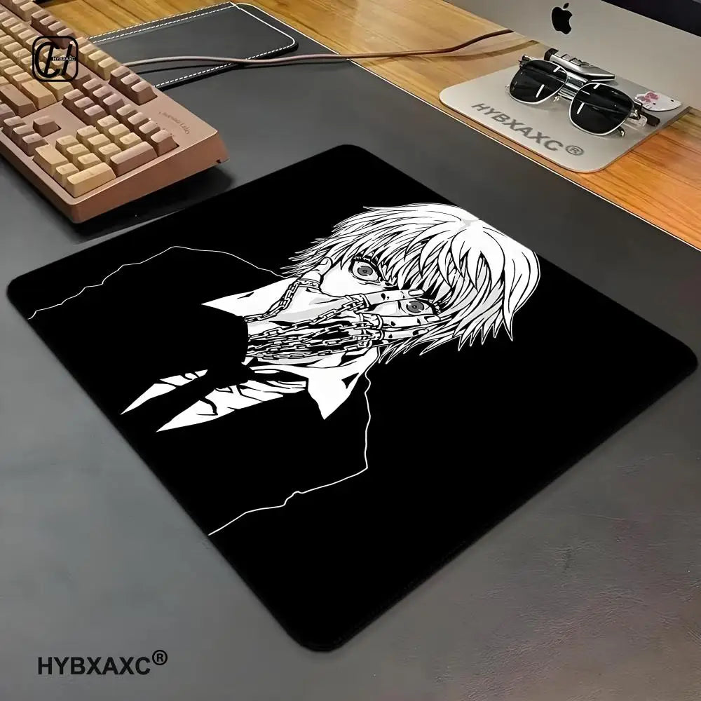 1pc Hxh Mousepad H-Hunter X Hunter Anime Mouse Pad XS Gaming Accessories Office Gamer Keyboard Desk Mat Non-Slip Laptop Rug