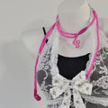 Kawaii Music Note Bead Necklace with Earphone Charm