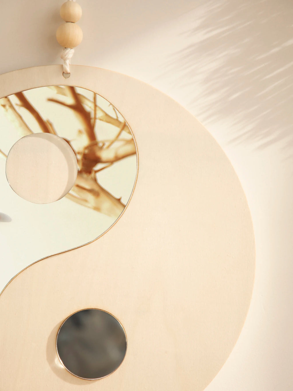 Wooden Yin Yang Tai Chi Wall Hanging