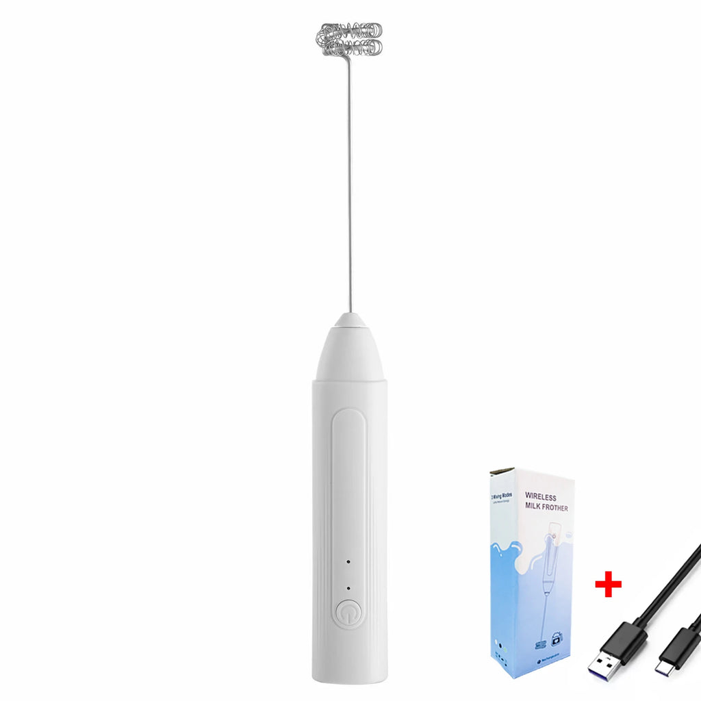 3-Speed USB Rechargeable Hand Mixer
