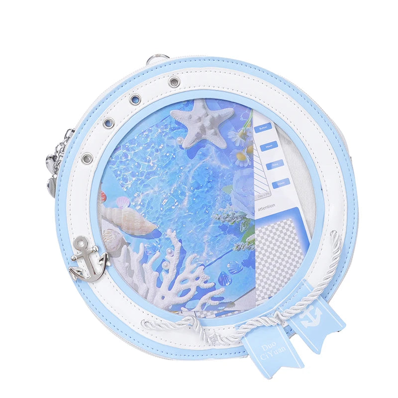 Y2K Transparent Ita Crossbody Bag