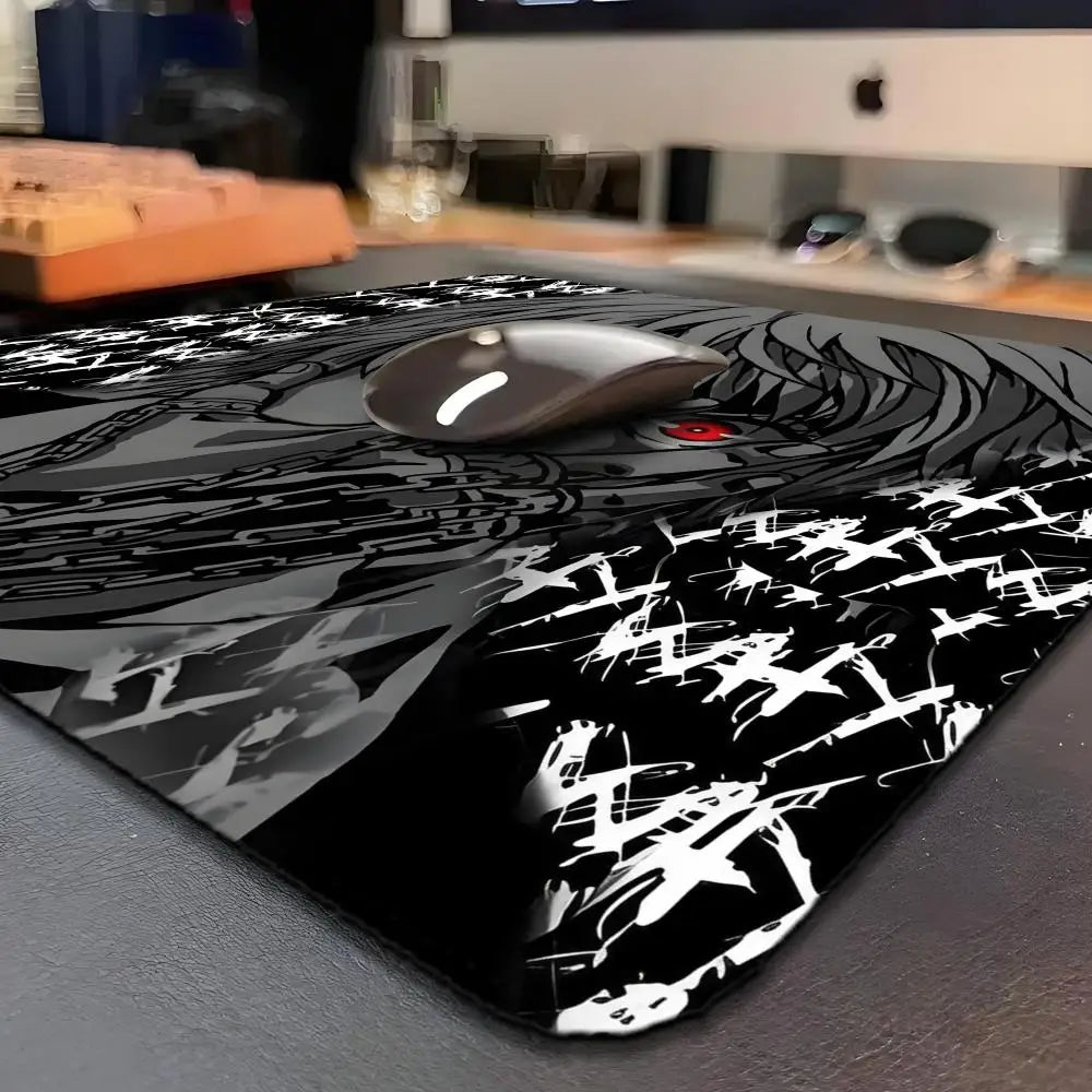 1pc Hxh Mousepad H-Hunter X Hunter Anime Mouse Pad XS Gaming Accessories Office Gamer Keyboard Desk Mat Non-Slip Laptop Rug