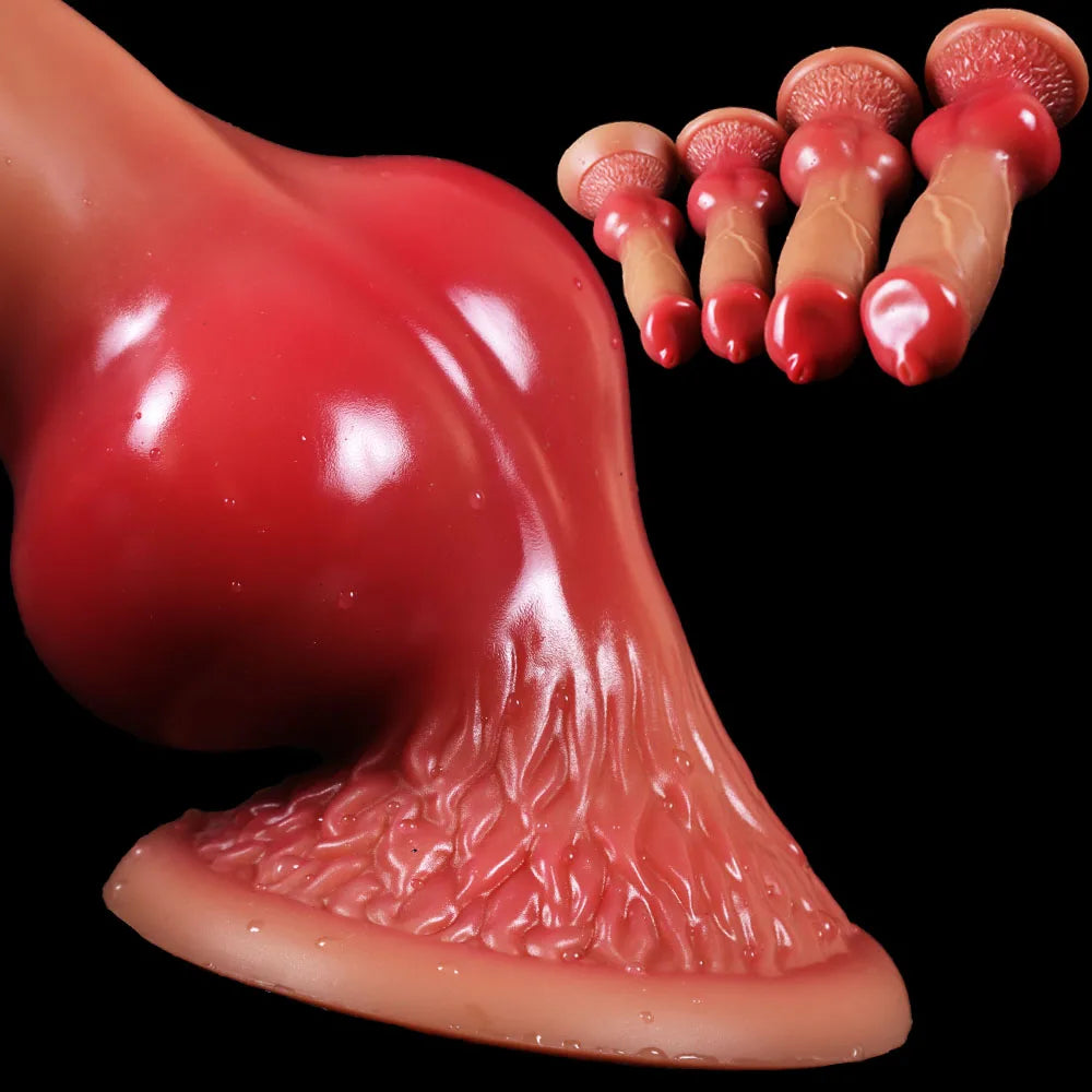 Dog Dildo/Huge Dildo Animal Realistic Penis with Suction Cup Big Butt Plug Giant Monster Cock Dick Adults Supplies for Men Women