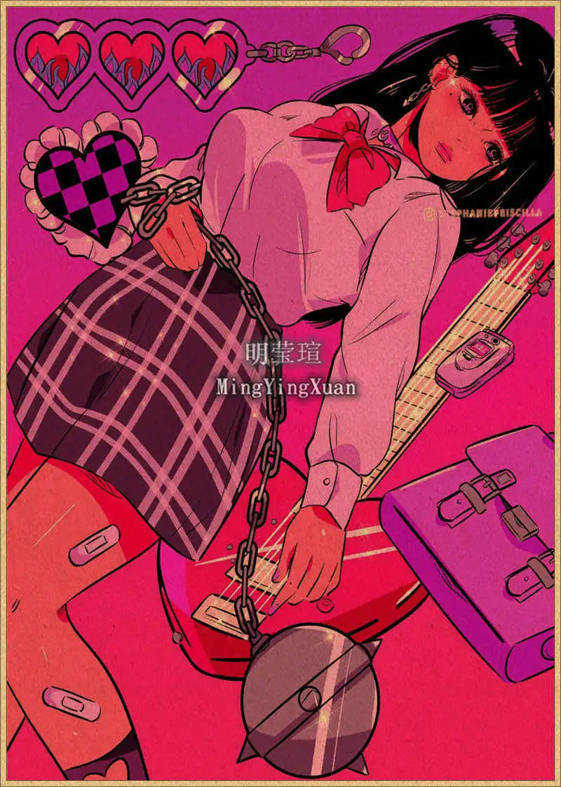 Japanese Anime 4K-Style Decorative Wall Poster