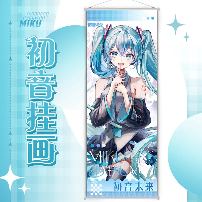 Hatsune Miku Canvas Wall Scroll