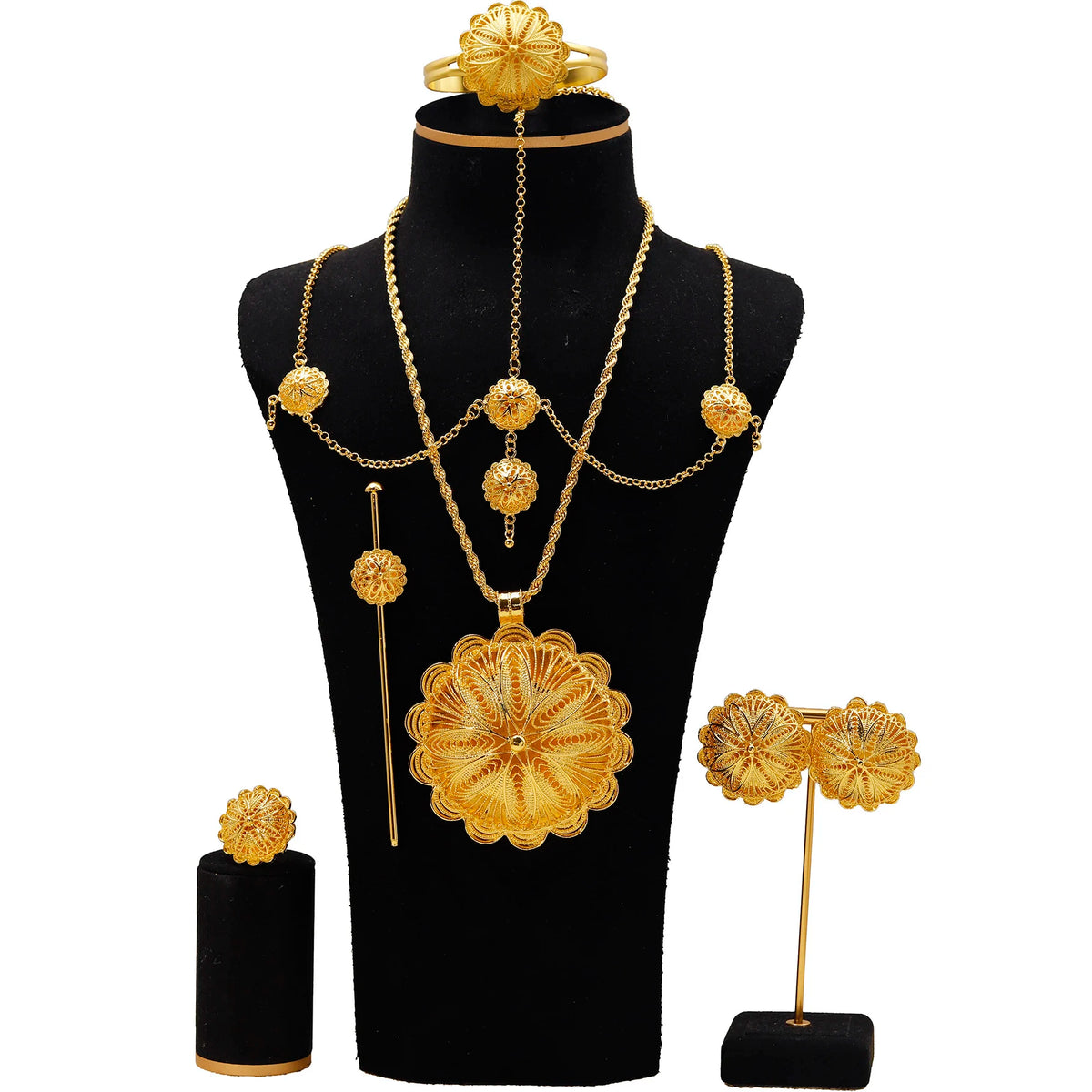 Eritrean & Ethiopian Bridal Jewelry Set
