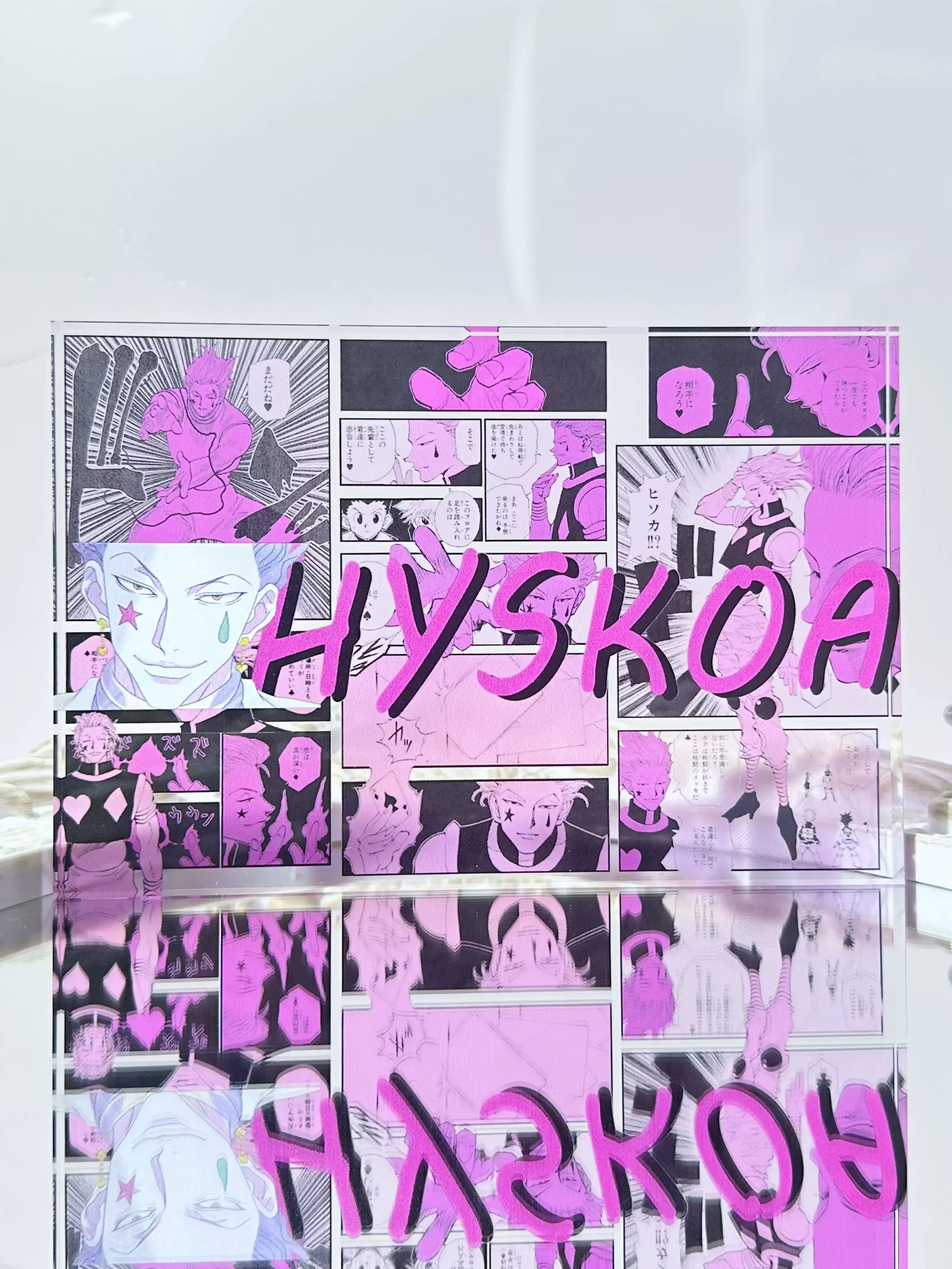 HUNTER×HUNTER Acrylic Stand Block Hisoka GON FREECSS Killua Zoldyck Anime HOBBY Goods Gift Animation Derivatives