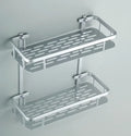 Bathroom Shelf Organizer 30CM Shower Storage Rack Gray Wall Mounted Space Aluminum Toilet Shampoo Holder Shelves Accessories