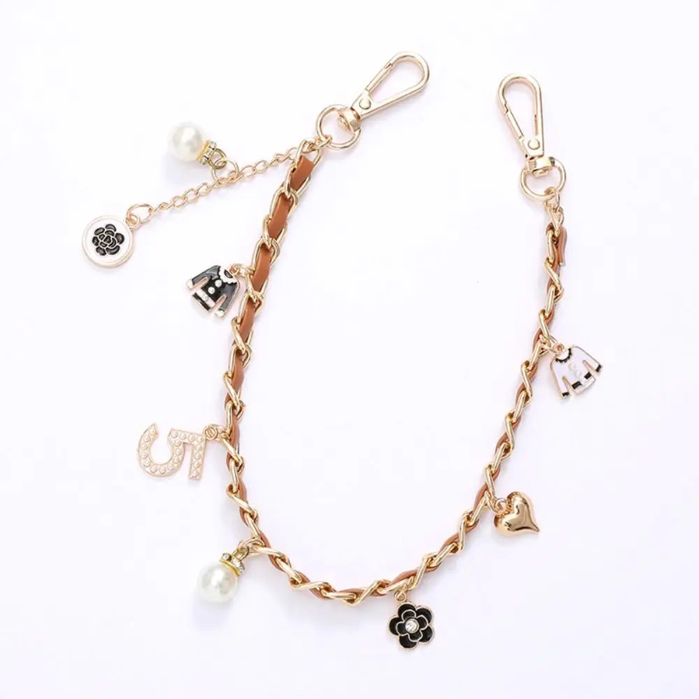 New Colorful Phone Charms Leather Chain Mobile Phone Lanyard Phone Pendant Phone Wrist Style Anti Fall Phone Rope Phone Charms