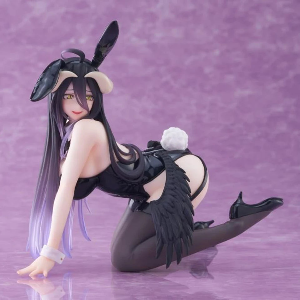 Original Genuine TAITO OVERLORD 13cm Albedo Anime Figure Model Toys For Girls Droppshiping Wholesale 2024