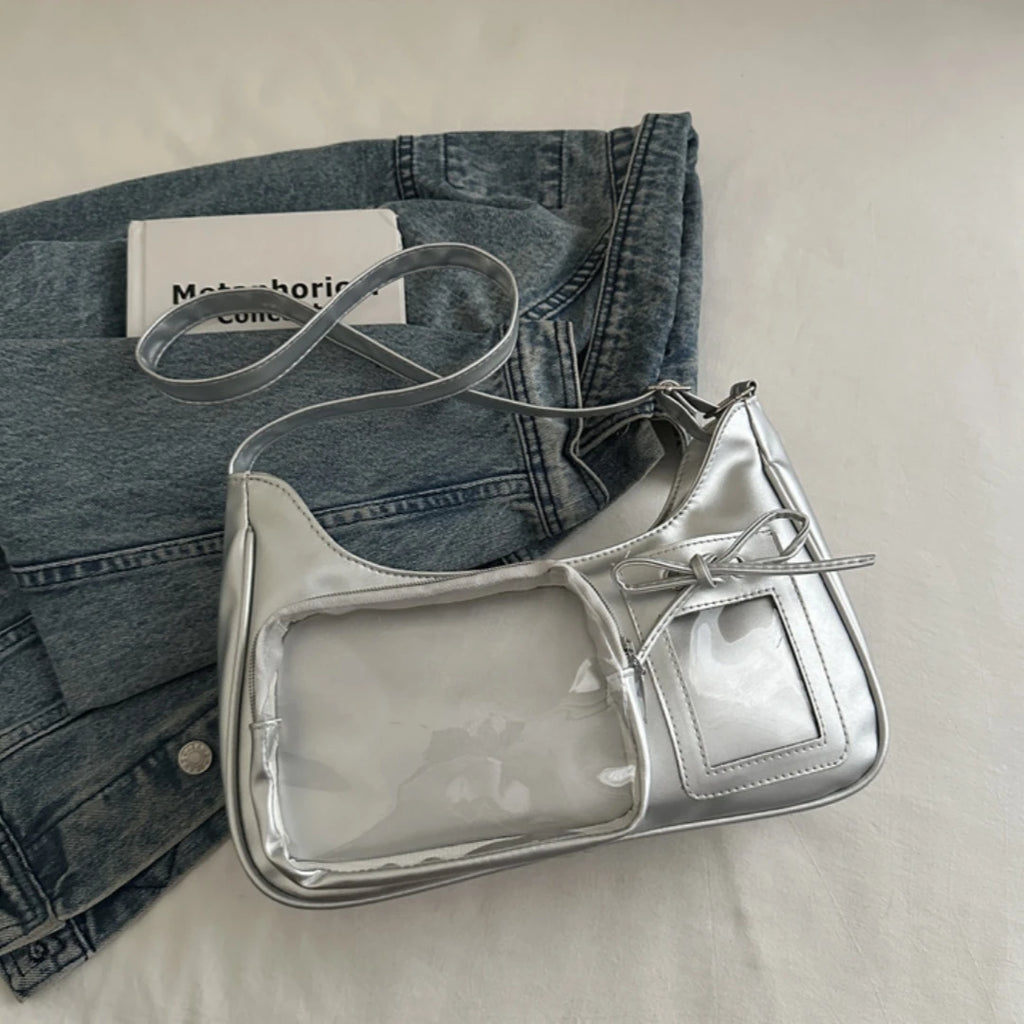 Harajuku Transparent Ita Shoulder Bag