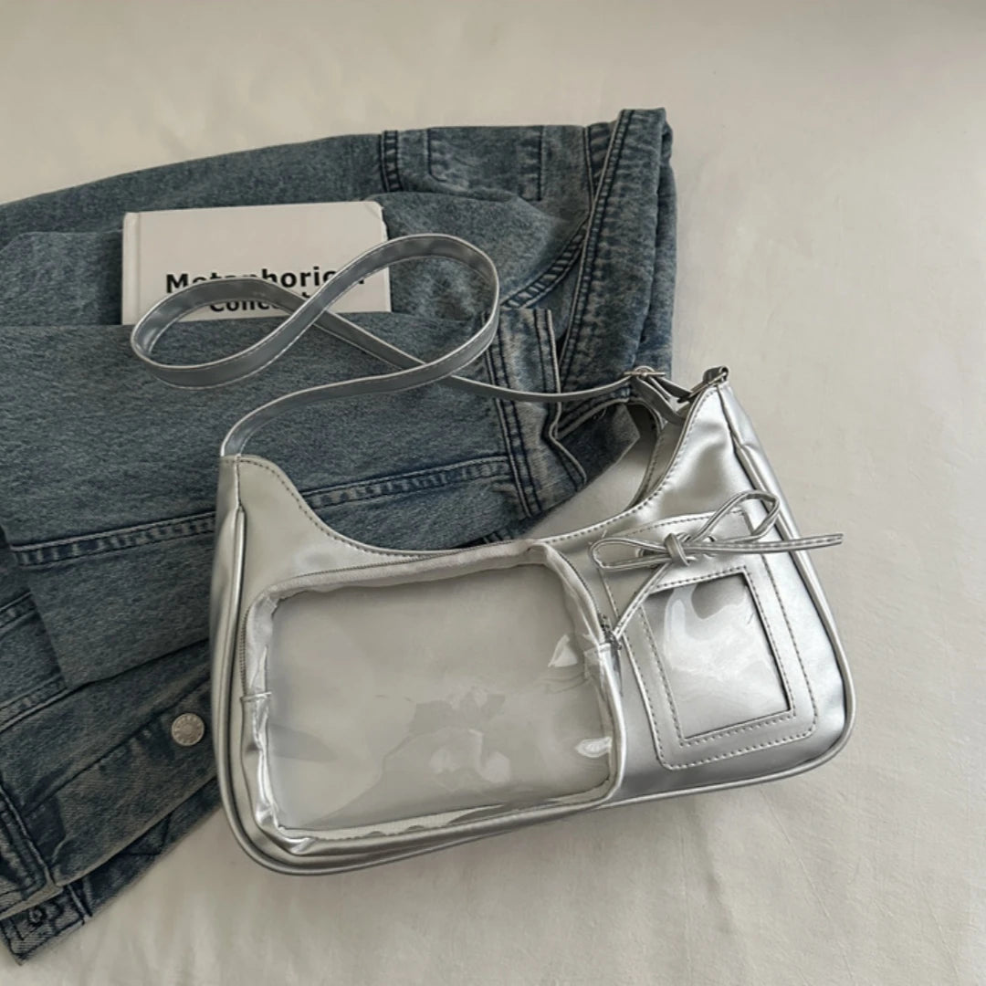 Harajuku Transparent Ita Shoulder Bag