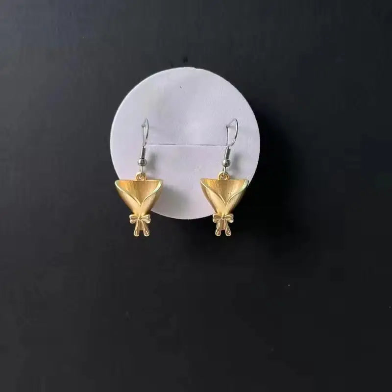 Bouquet Accent Necklace, Earrings & Ring Jewelry Set
