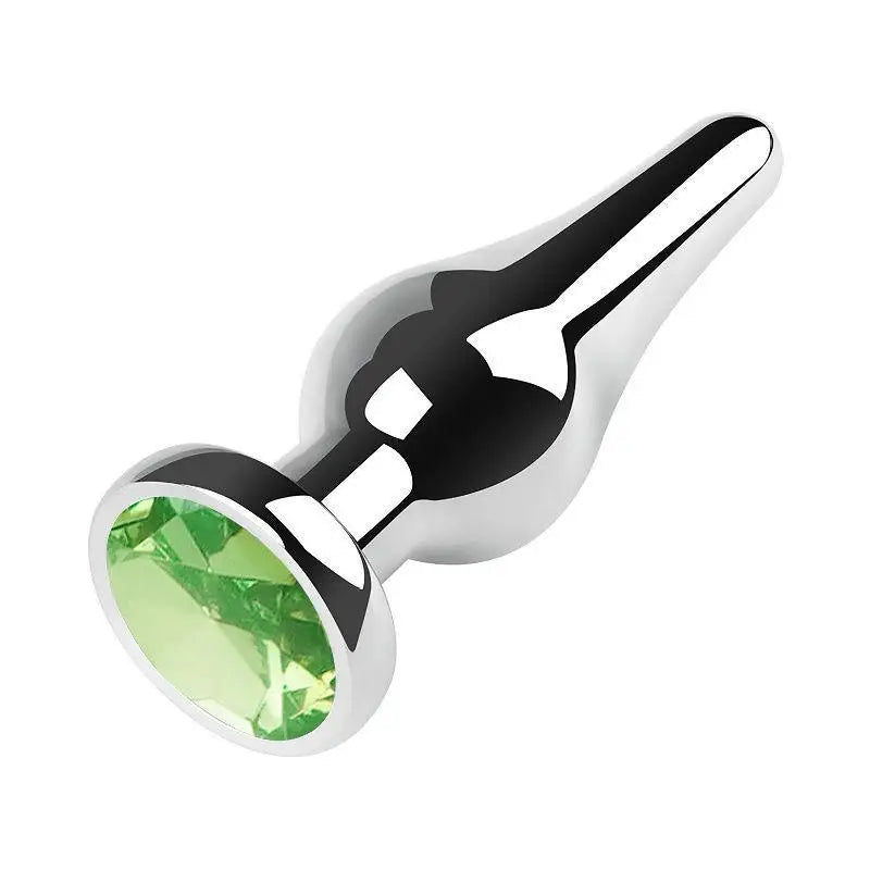 Jeweled Aluminum Alloy Anal Plug