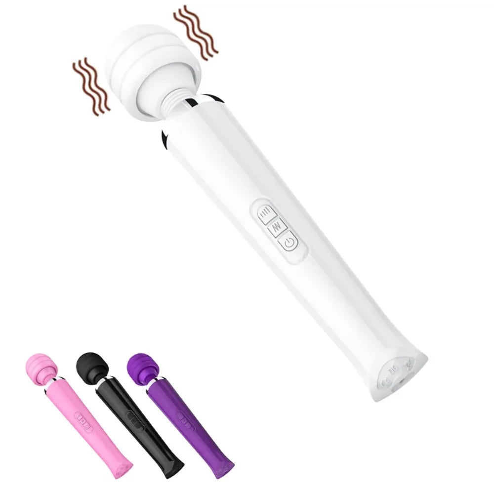 USB-Rechargeable Magic Wand Vibrator