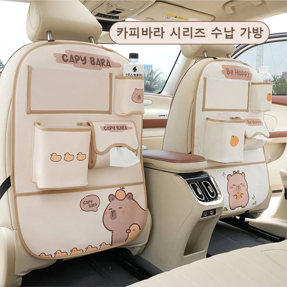 Car Seat Storage Organizer Seat Back Storage BagHanging Bags Car Stowing Tidying Pocket  Car Interior Accessories