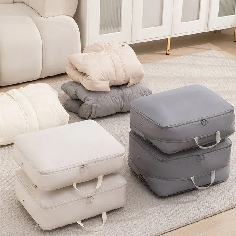 Vacuum Compression Storage Bag Space Saver Travel Organizer for Down Jackets Clothes Storage for Home Moving