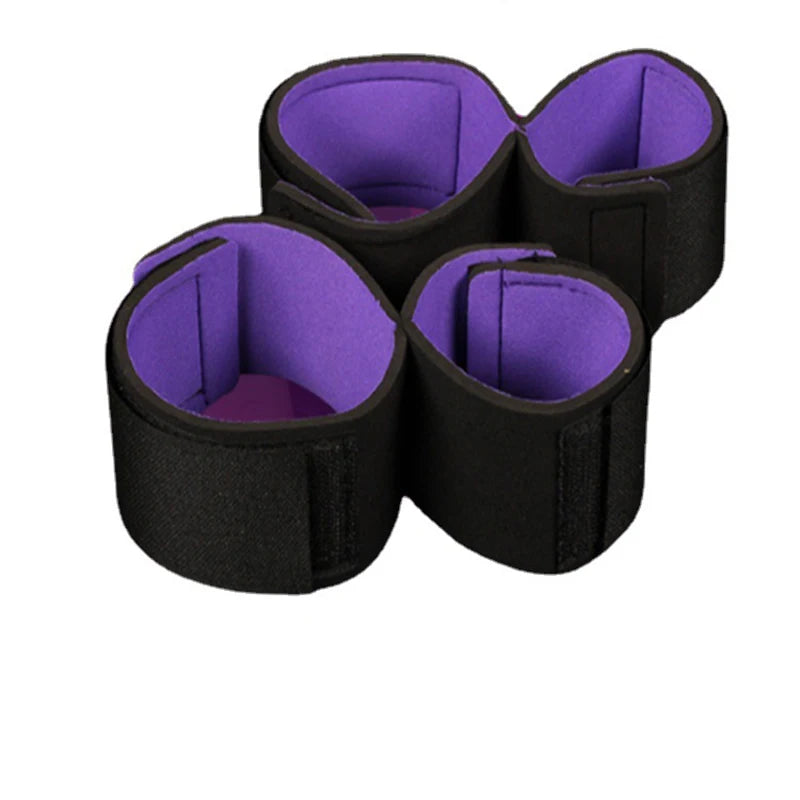 Wrist-to-Ankle BDSM Restraint Cuff Set