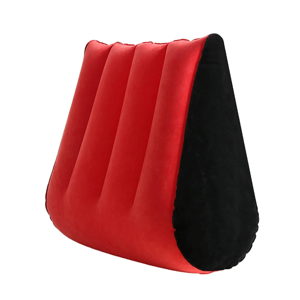 Inflatable Triangular Couple Positioning Wedge Pillow
