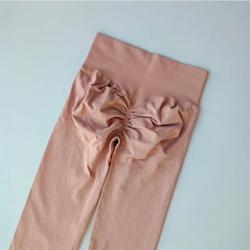 Women's Seamless High-Waist Push-Up Yoga Leggings