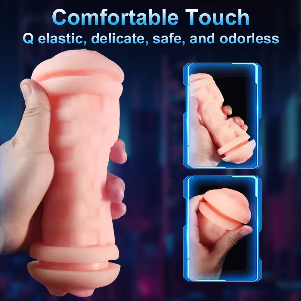 Open-Ended Vibrating Male Stroker