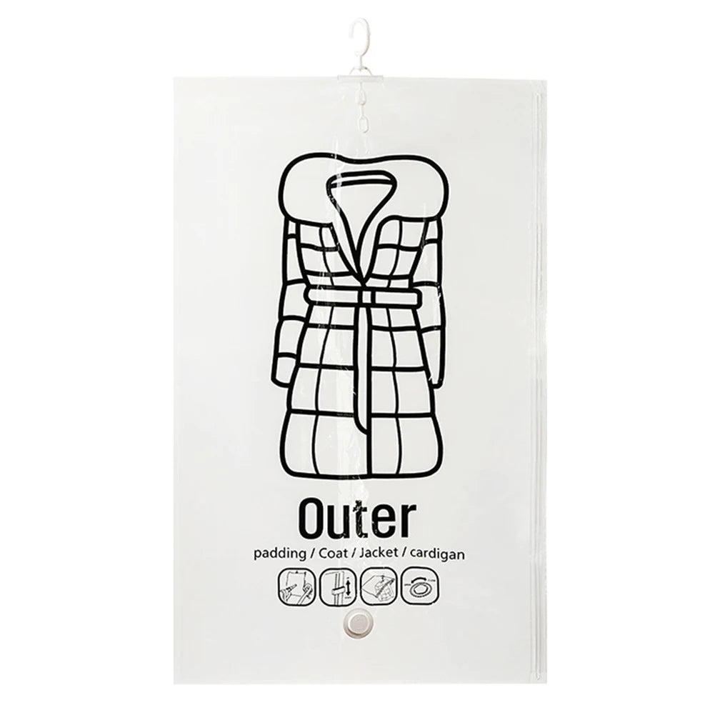 Hanging Vacuum Compression Storage Bags