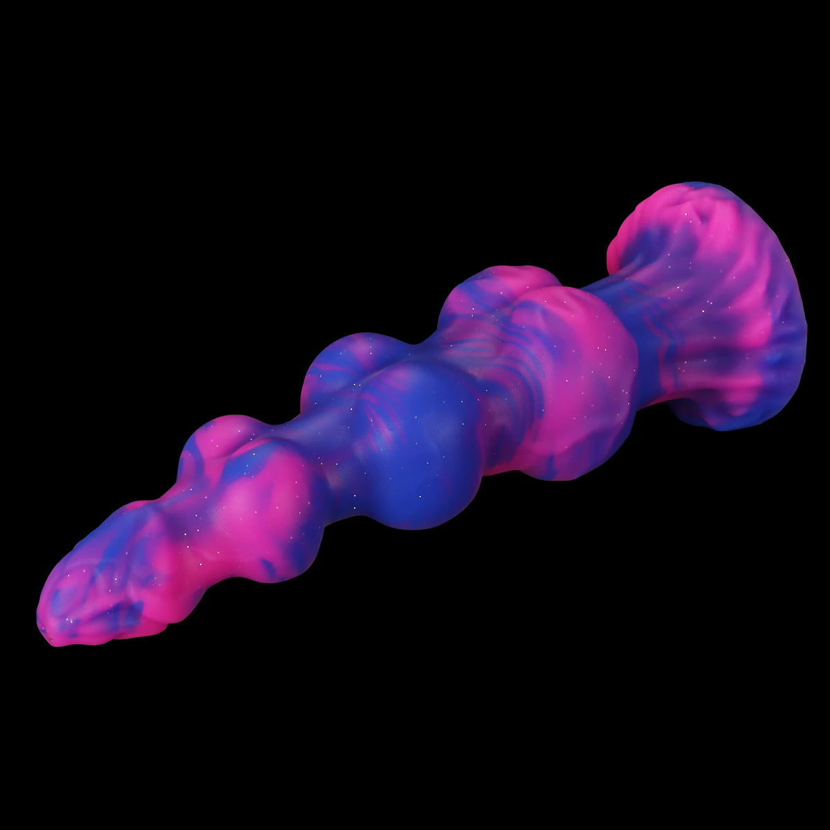 Knotted Silicone Anal Dildo with Suction Cup