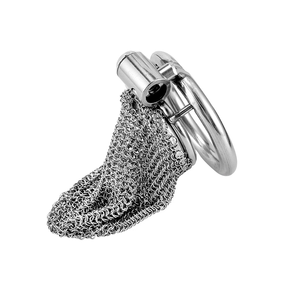 Mesh Stainless Steel Chastity Cage