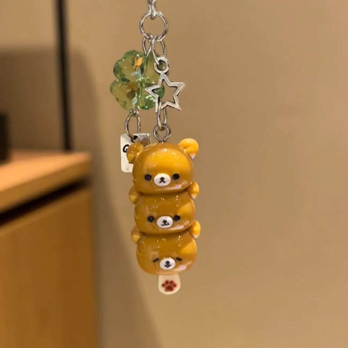 Kawaii Bear Phone & Bag Charm