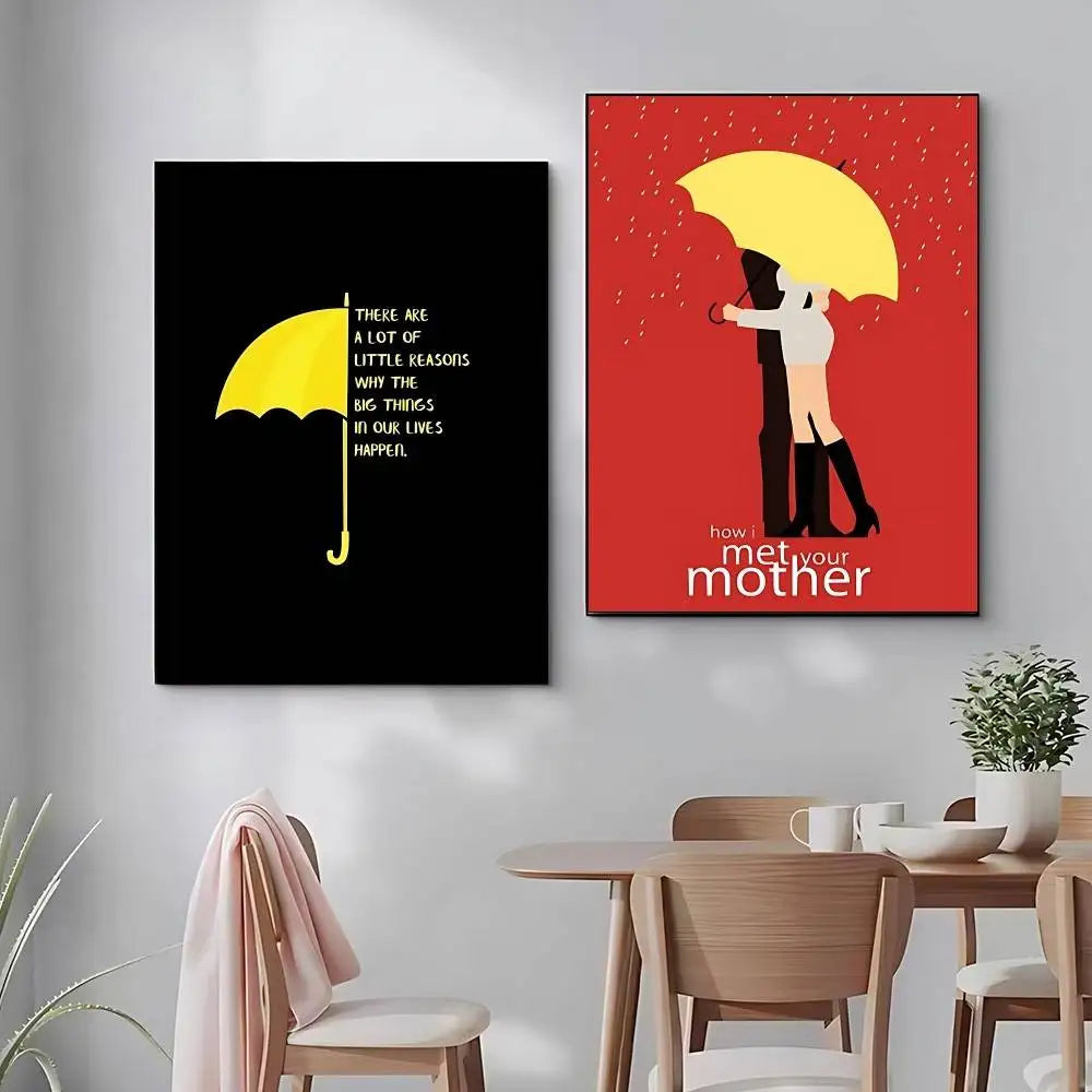 How I Met Your Mother Retro Wall Poster