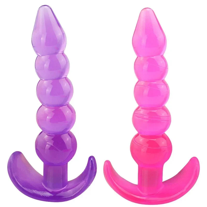 Soft Silicone Anal Bead & Butt Plug