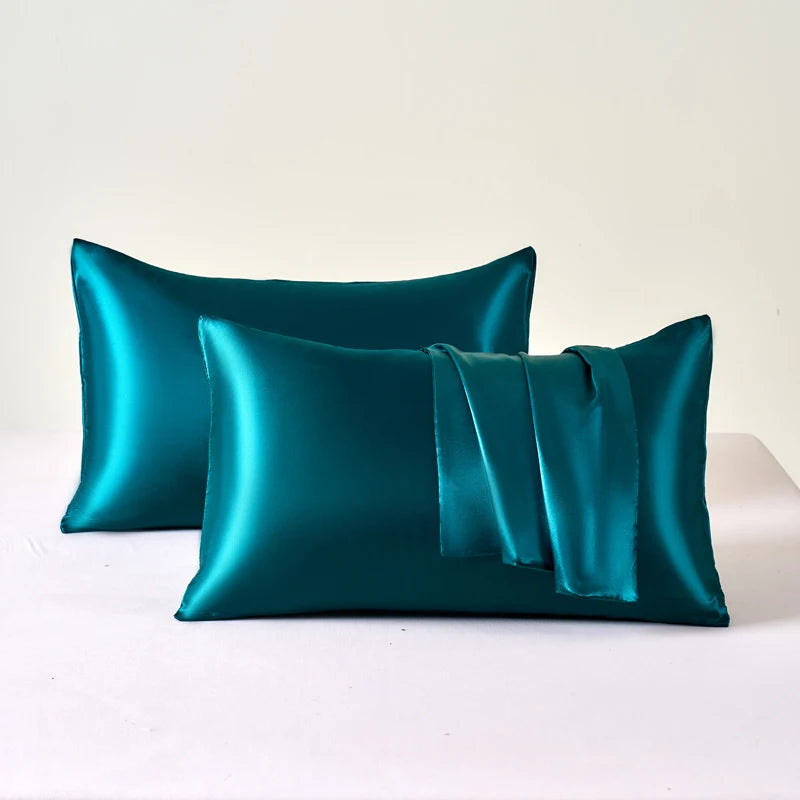 2-Piece Smooth Satin Pillowcase Set