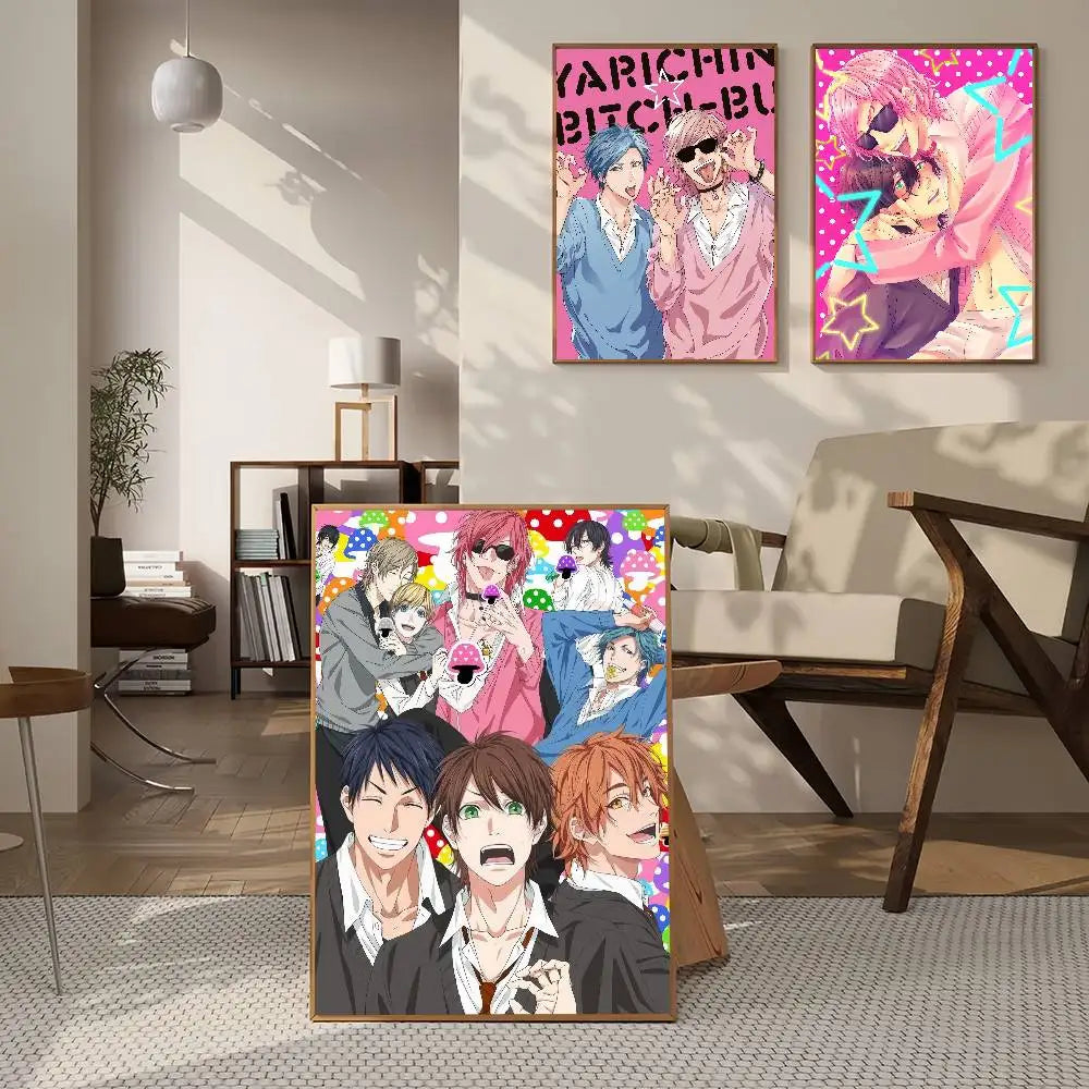Yarichin Bitch Club Ayato Yuri Wall Poster