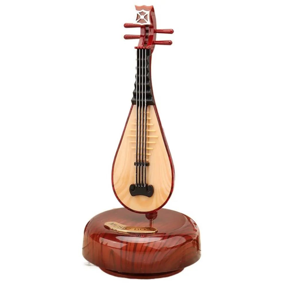 Nordic Phonograph Music Box Figurine