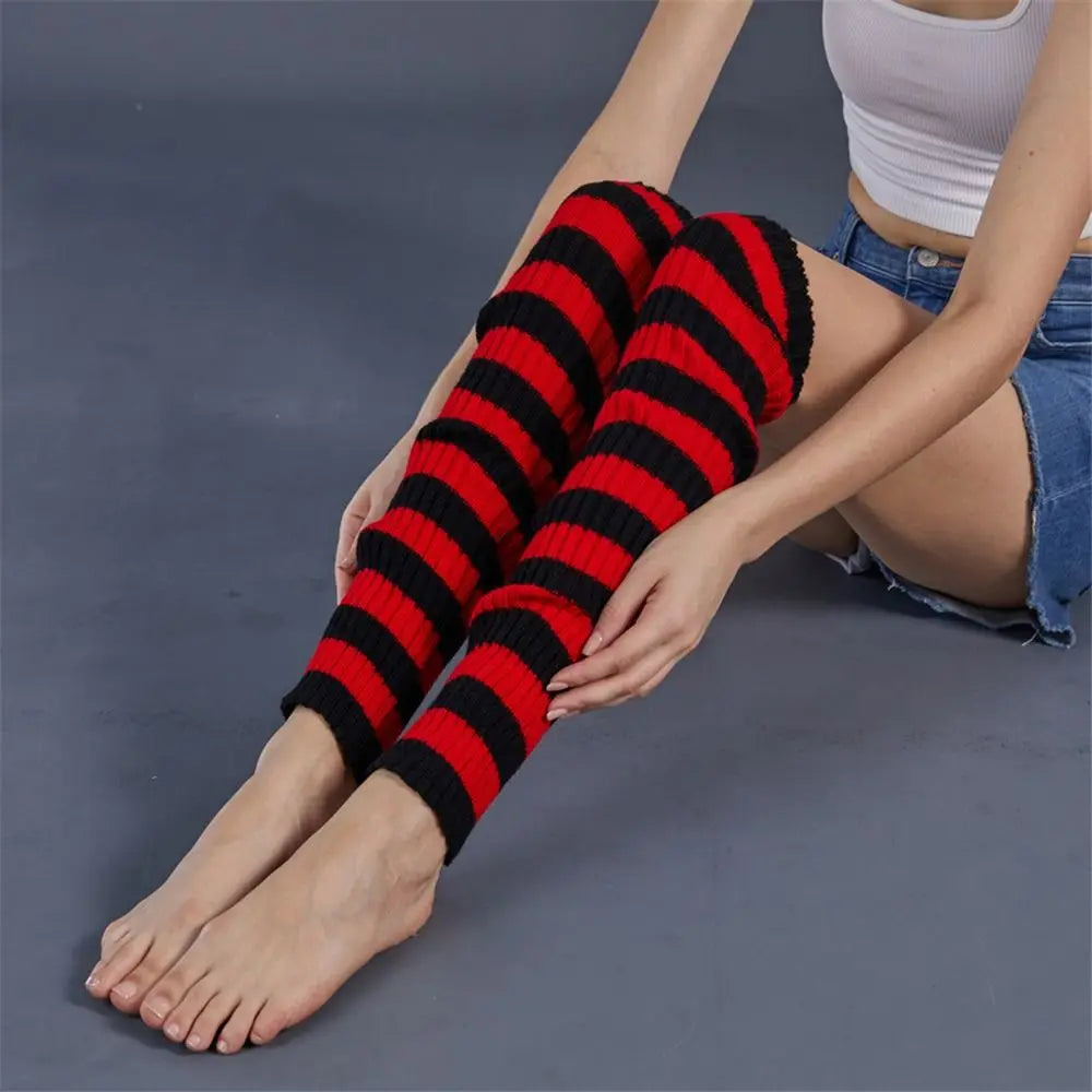 Ribbed Knit Harajuku Lolita Leg Warmers