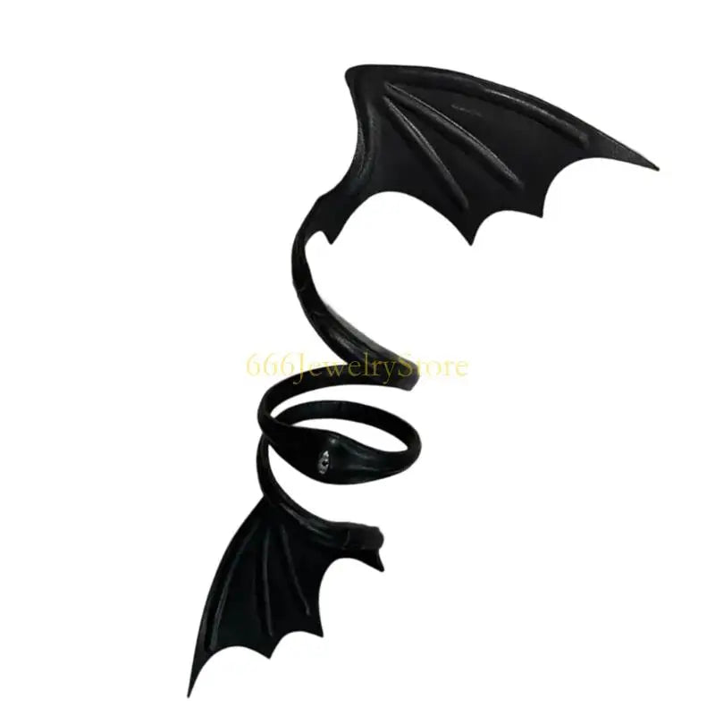 F2TD Chokers Bat Wing Necklace Portable for Halloween Costumes and Themed Parties