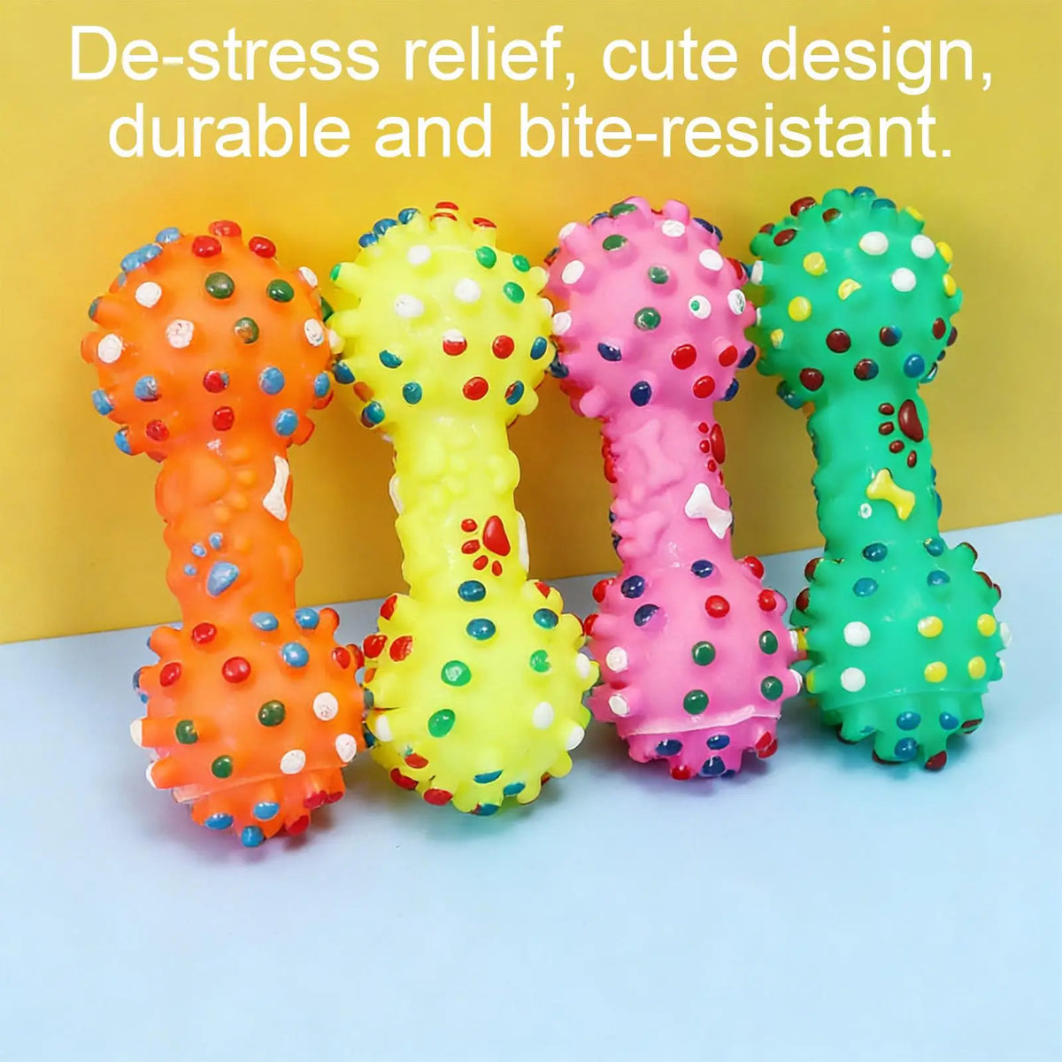 Bite-Resistant Dog Chew & Teeth-Cleaning Toy