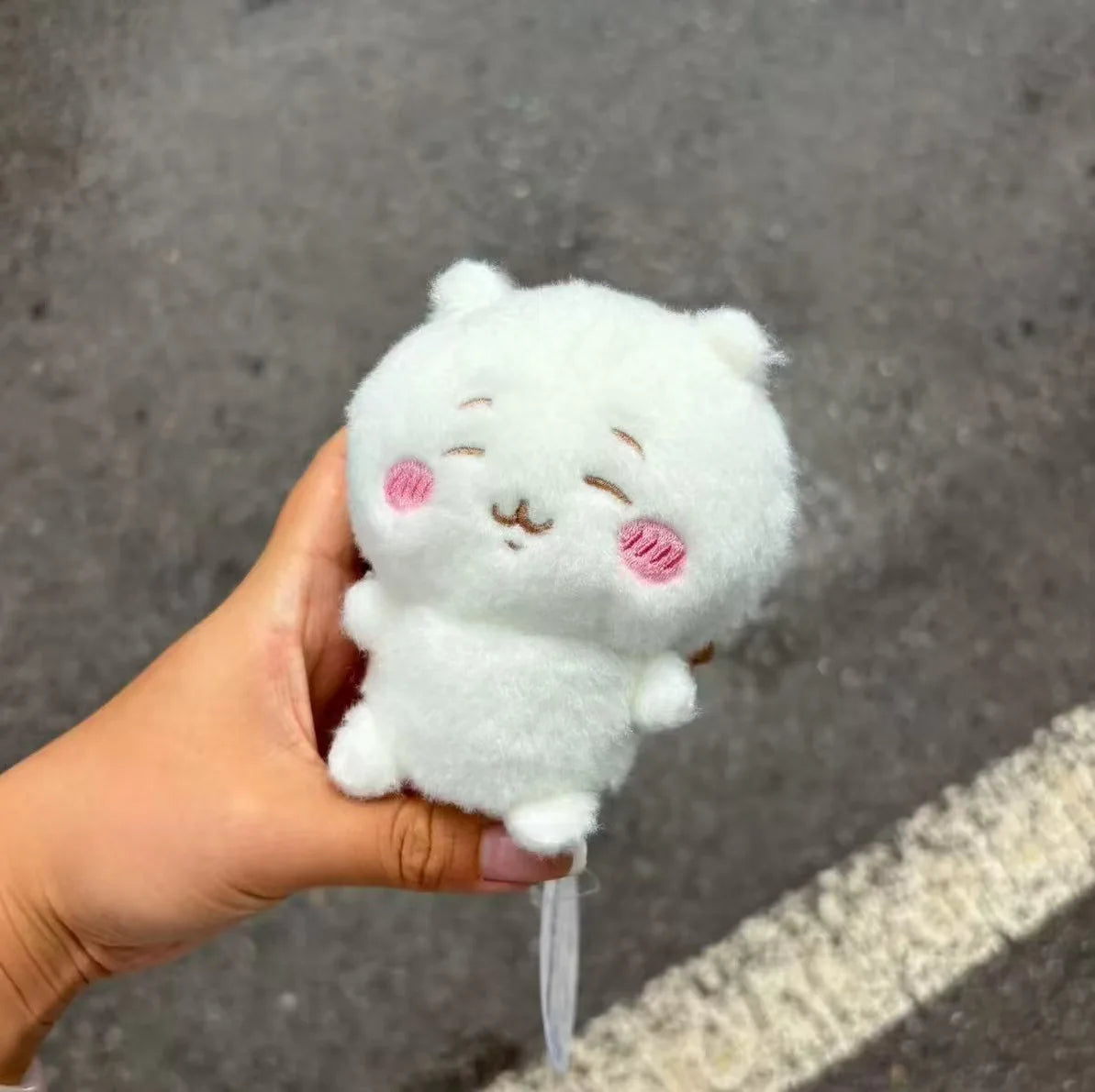 Hachiware & Usagi Mini Plush Bag Charm