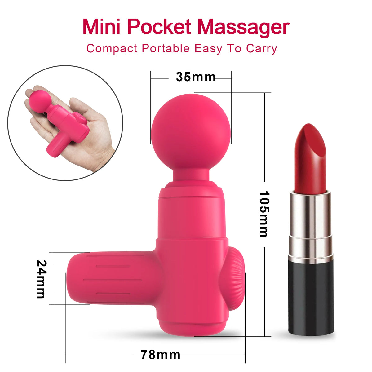 Powerful AV Wand Vibrator
